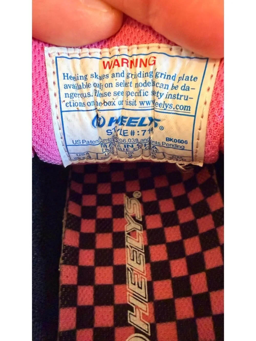 Heelys Bliss 2 Youth Roller Shoes Black/Pink Size 3 With Box & Accessories #7114